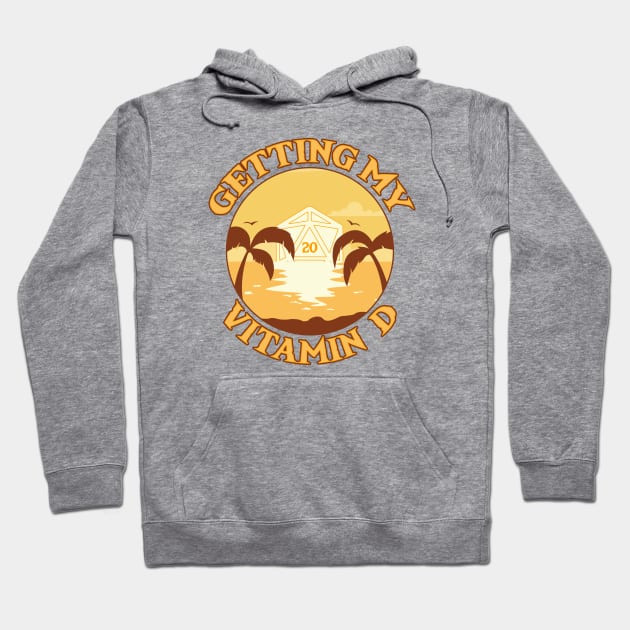 Getting My Vitamin D Hoodie by NerdWordApparel